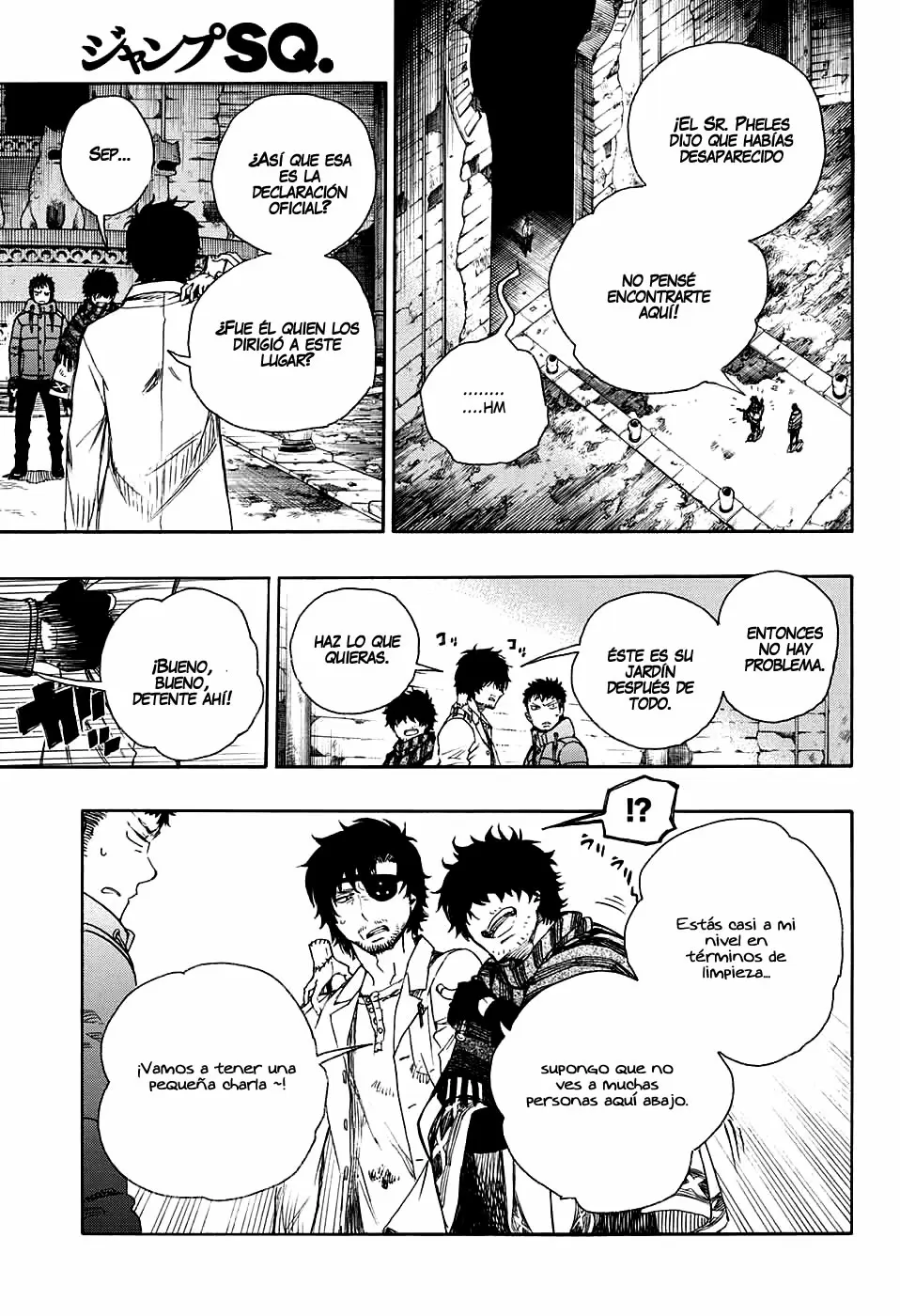 Ao no Exorcist capítulo 85, página 5