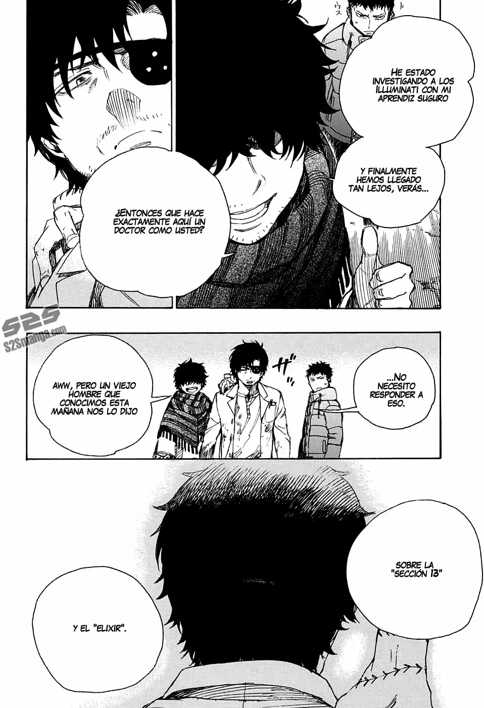 Ao no Exorcist capítulo 85, página 6