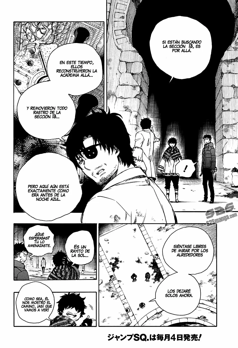 Ao no Exorcist capítulo 85, página 8