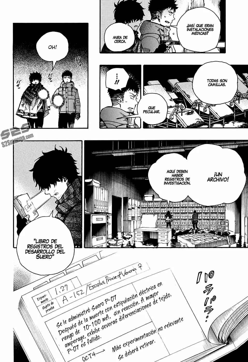 Ao no Exorcist capítulo 85, página 12
