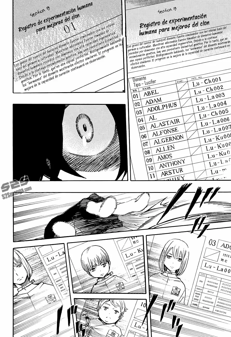 Ao no Exorcist capítulo 85, página 14