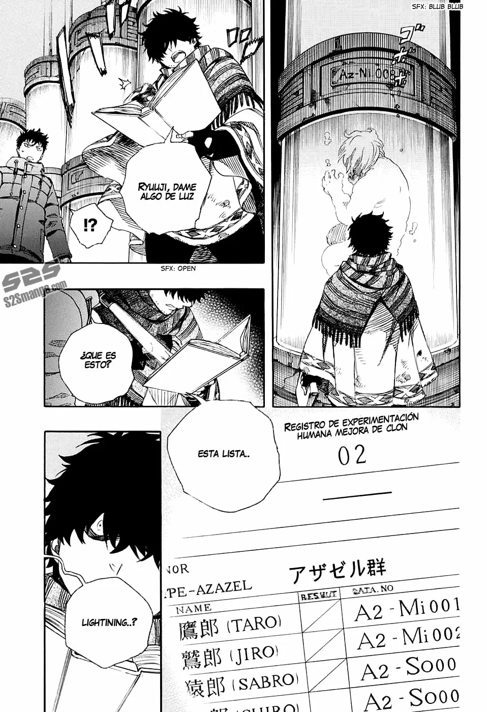 Ao no Exorcist capítulo 86, página 8
