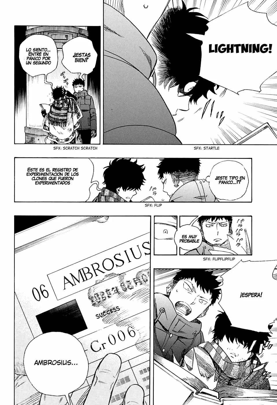 Ao no Exorcist capítulo 86, página 9
