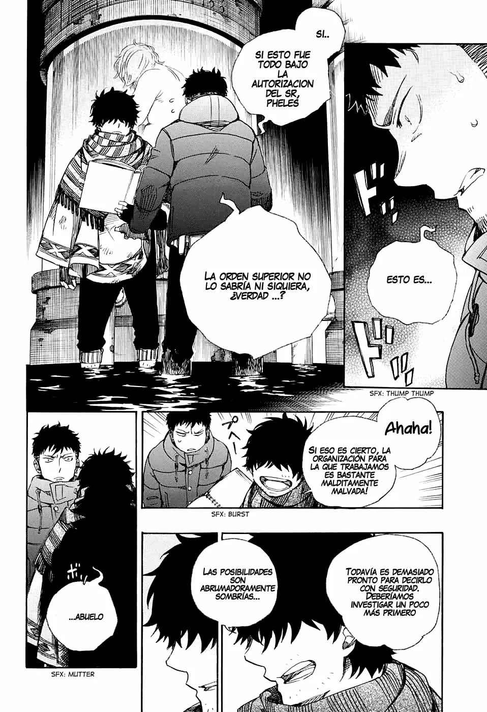Ao no Exorcist capítulo 86, página 11