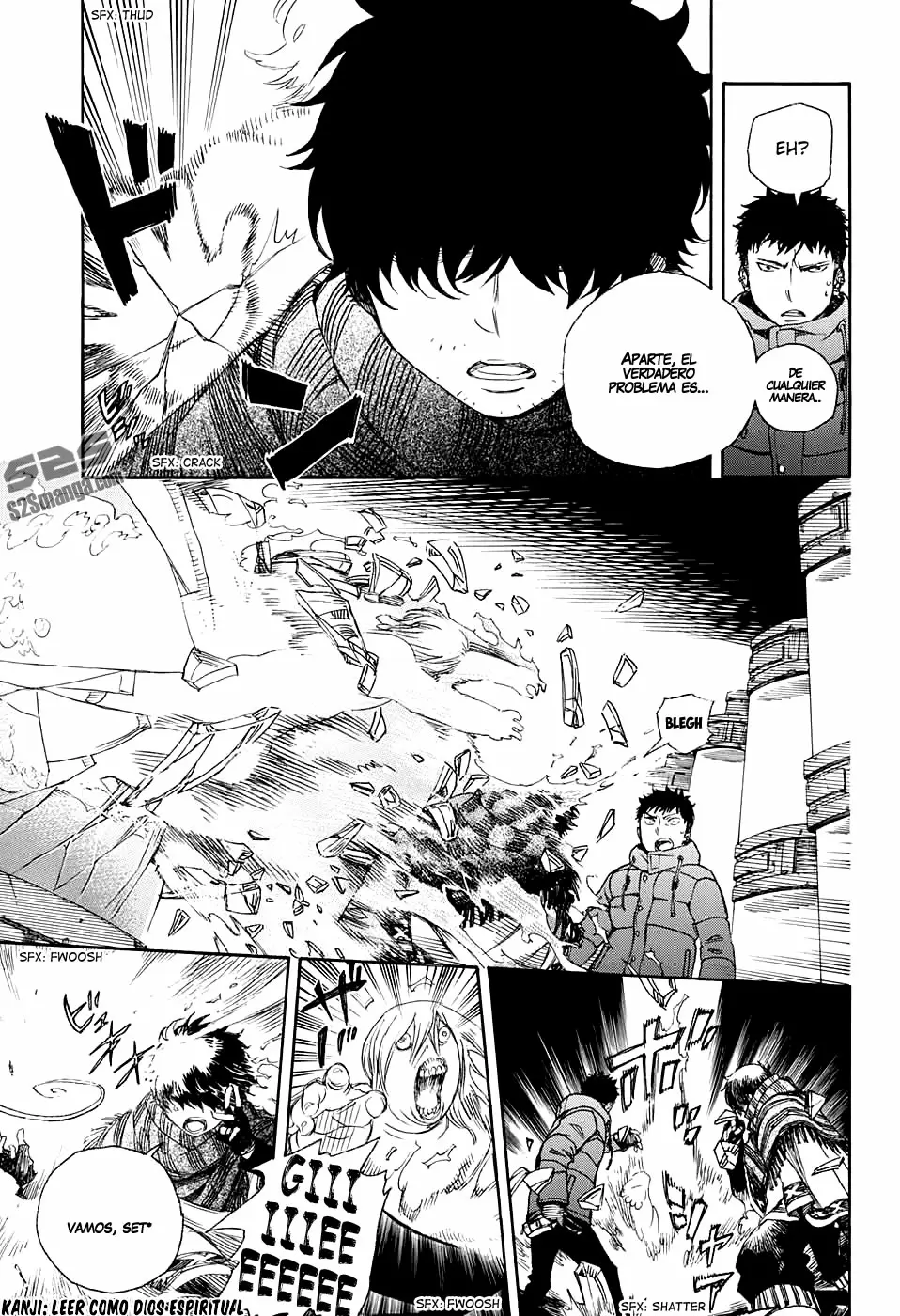Ao no Exorcist capítulo 86, página 12