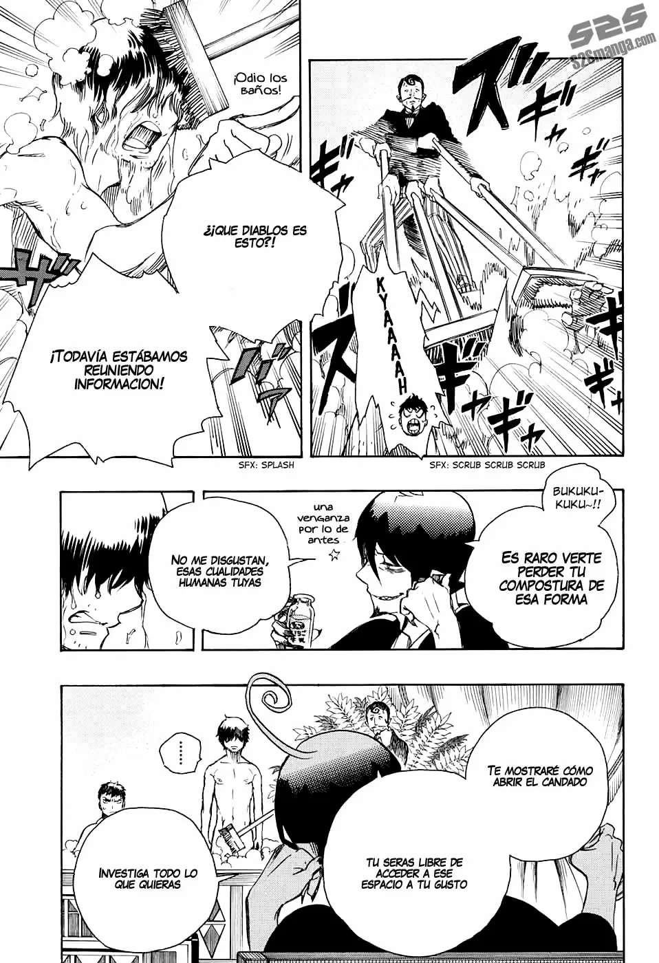 Ao no Exorcist capítulo 86, página 16