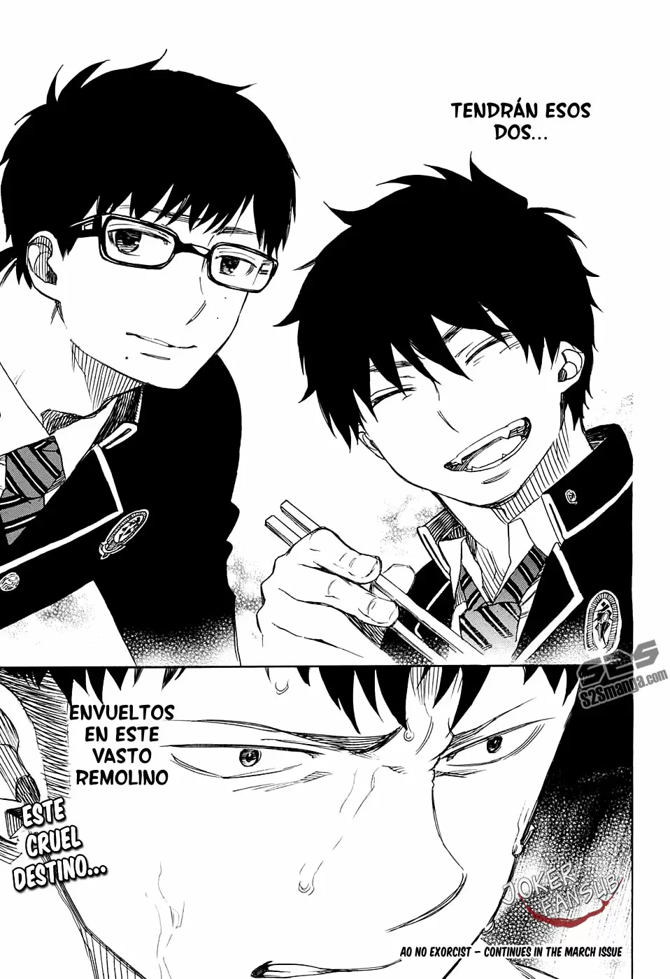 Ao no Exorcist capítulo 86, página 38