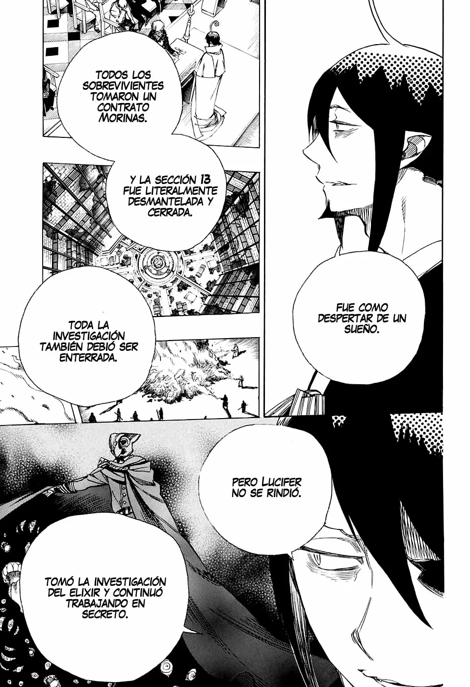 Ao no Exorcist capítulo 87, página 6