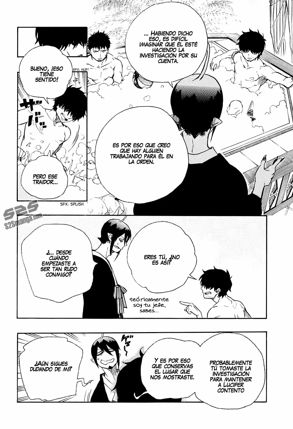 Ao no Exorcist capítulo 87, página 7