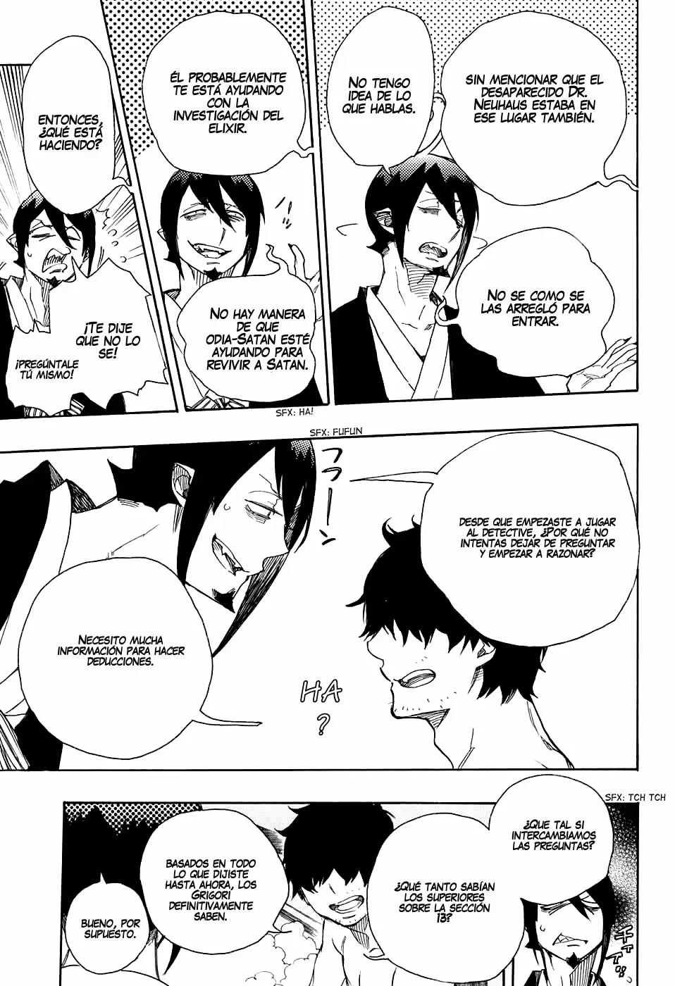 Ao no Exorcist capítulo 87, página 8