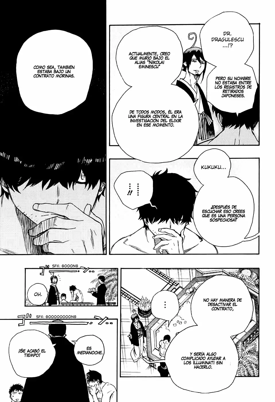Ao no Exorcist capítulo 87, página 10