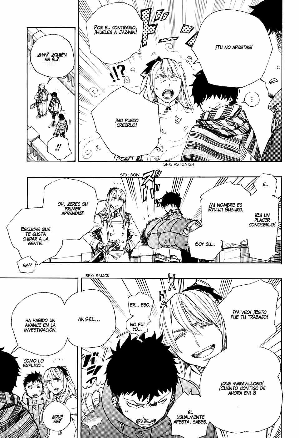 Ao no Exorcist capítulo 87, página 14