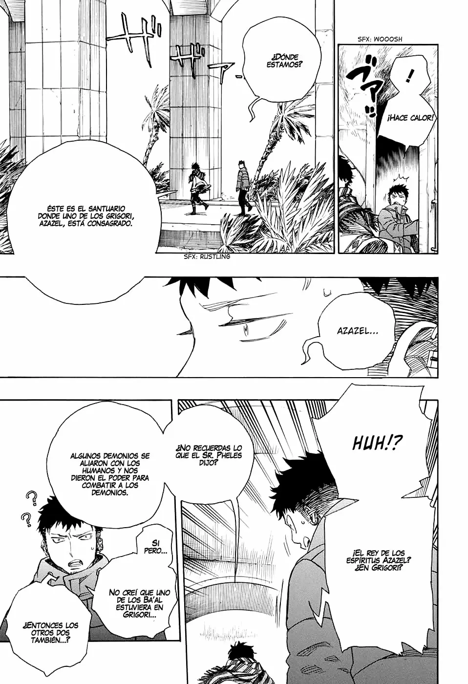 Ao no Exorcist capítulo 87, página 18