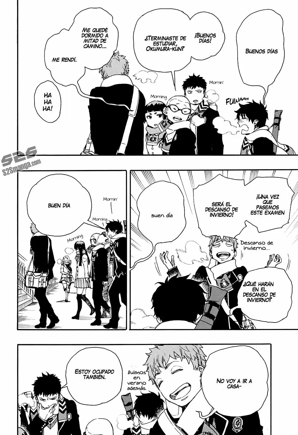 Ao no Exorcist capítulo 87, página 30