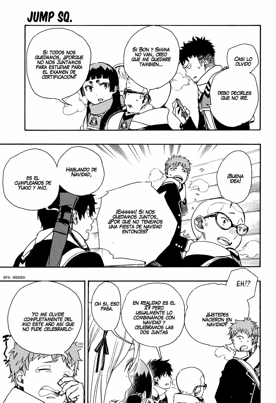 Ao no Exorcist capítulo 87, página 31