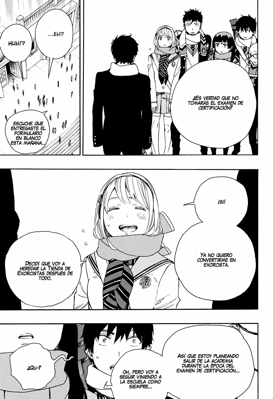 Ao no Exorcist capítulo 87, página 33