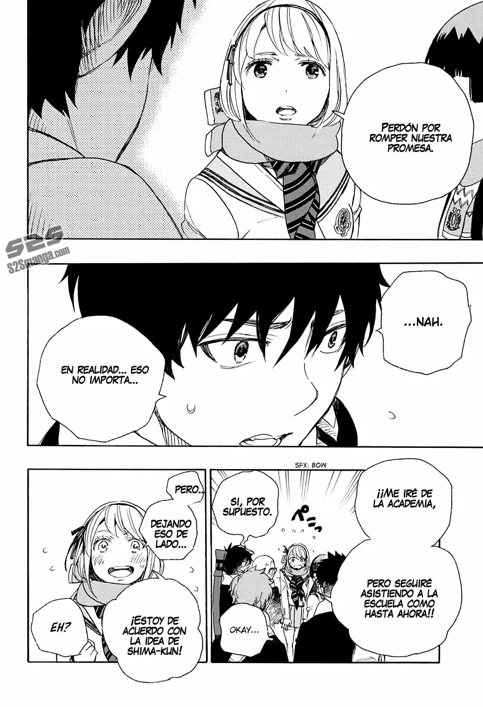 Ao no Exorcist capítulo 87, página 36