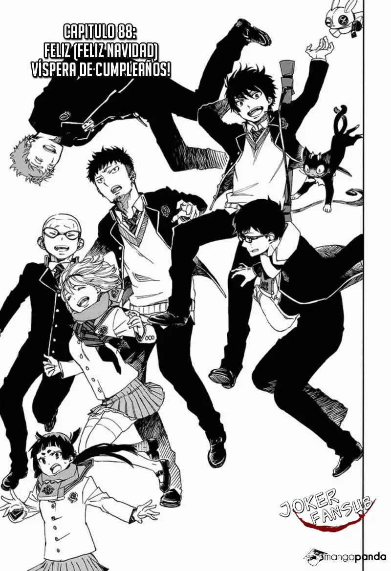 Ao no Exorcist capítulo 88, página 3