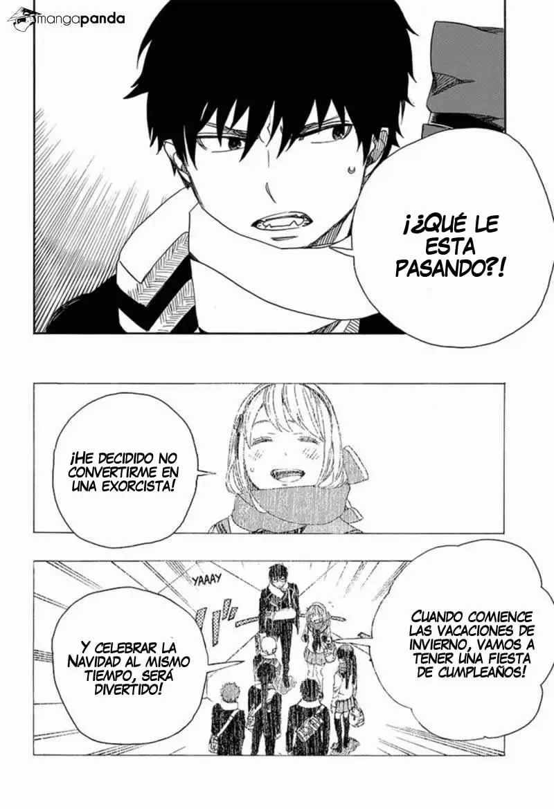 Ao no Exorcist capítulo 88, página 4