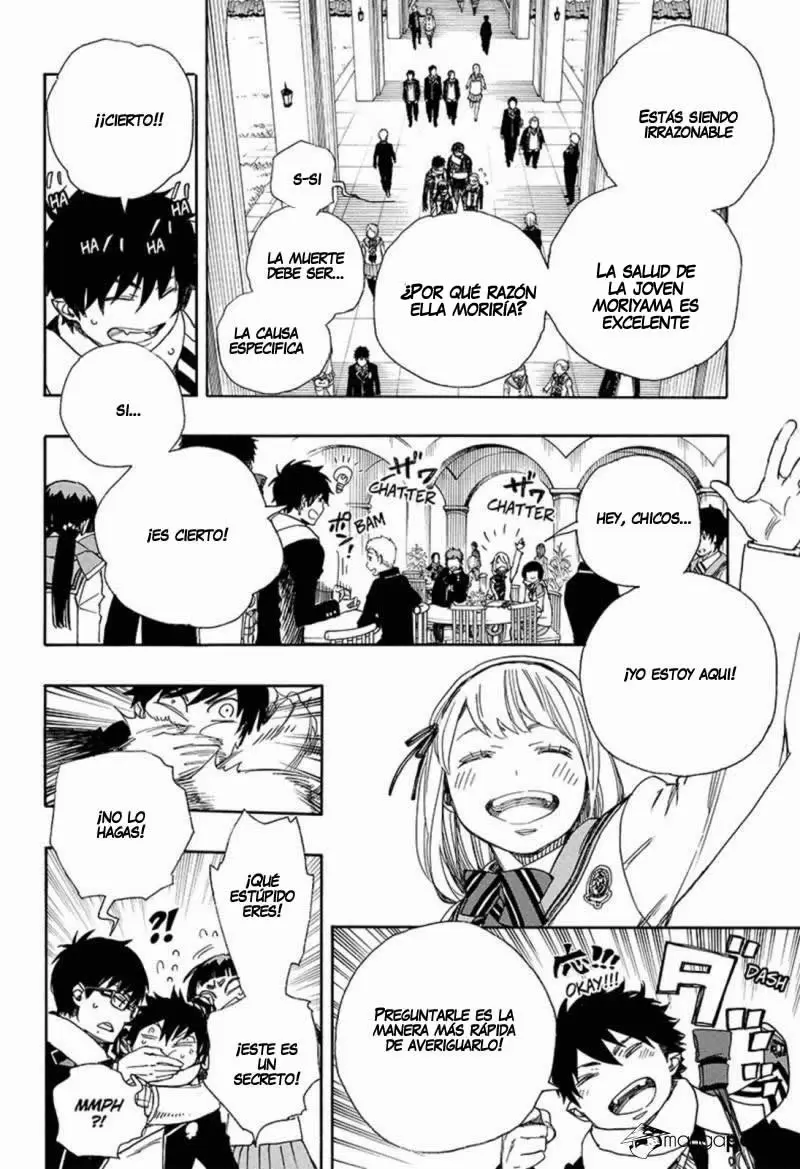Ao no Exorcist capítulo 88, página 8