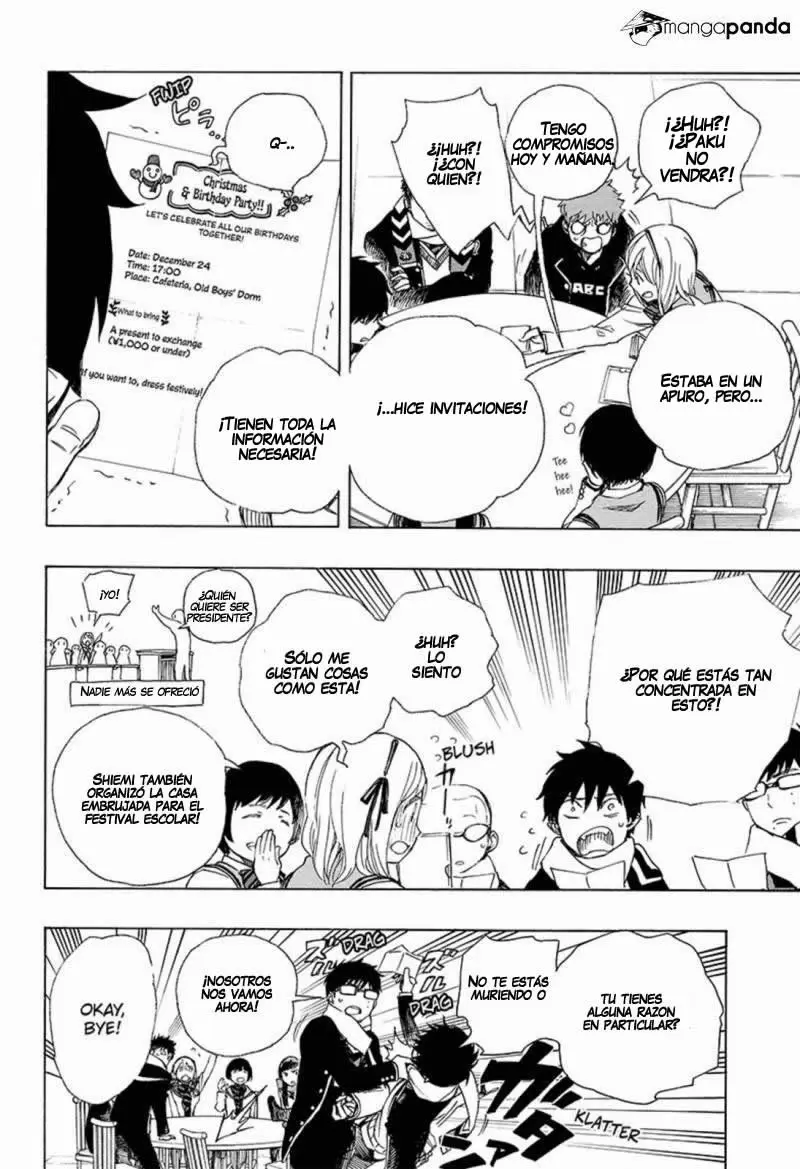 Ao no Exorcist capítulo 88, página 10