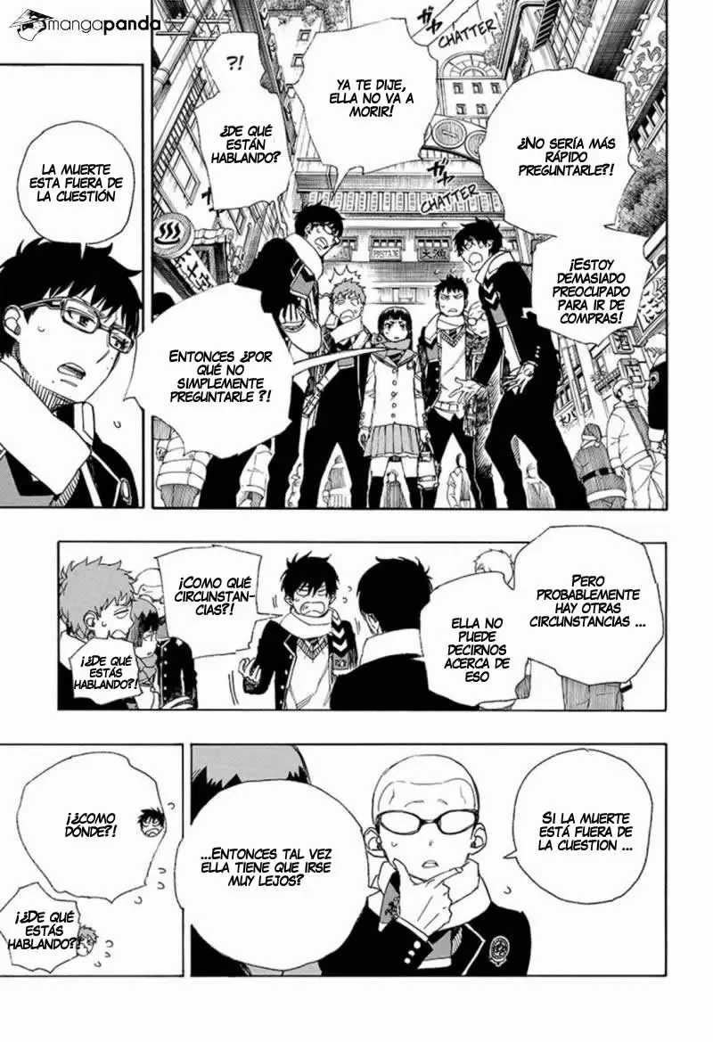 Ao no Exorcist capítulo 88, página 11