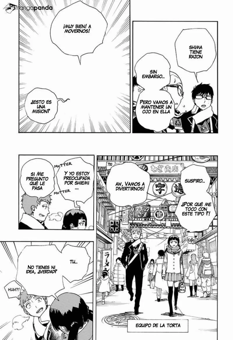 Ao no Exorcist capítulo 88, página 13