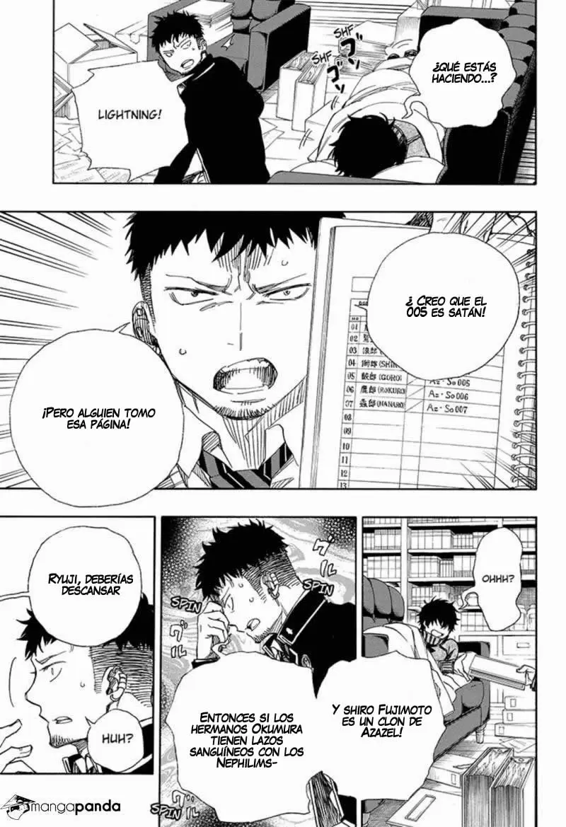 Ao no Exorcist capítulo 88, página 25