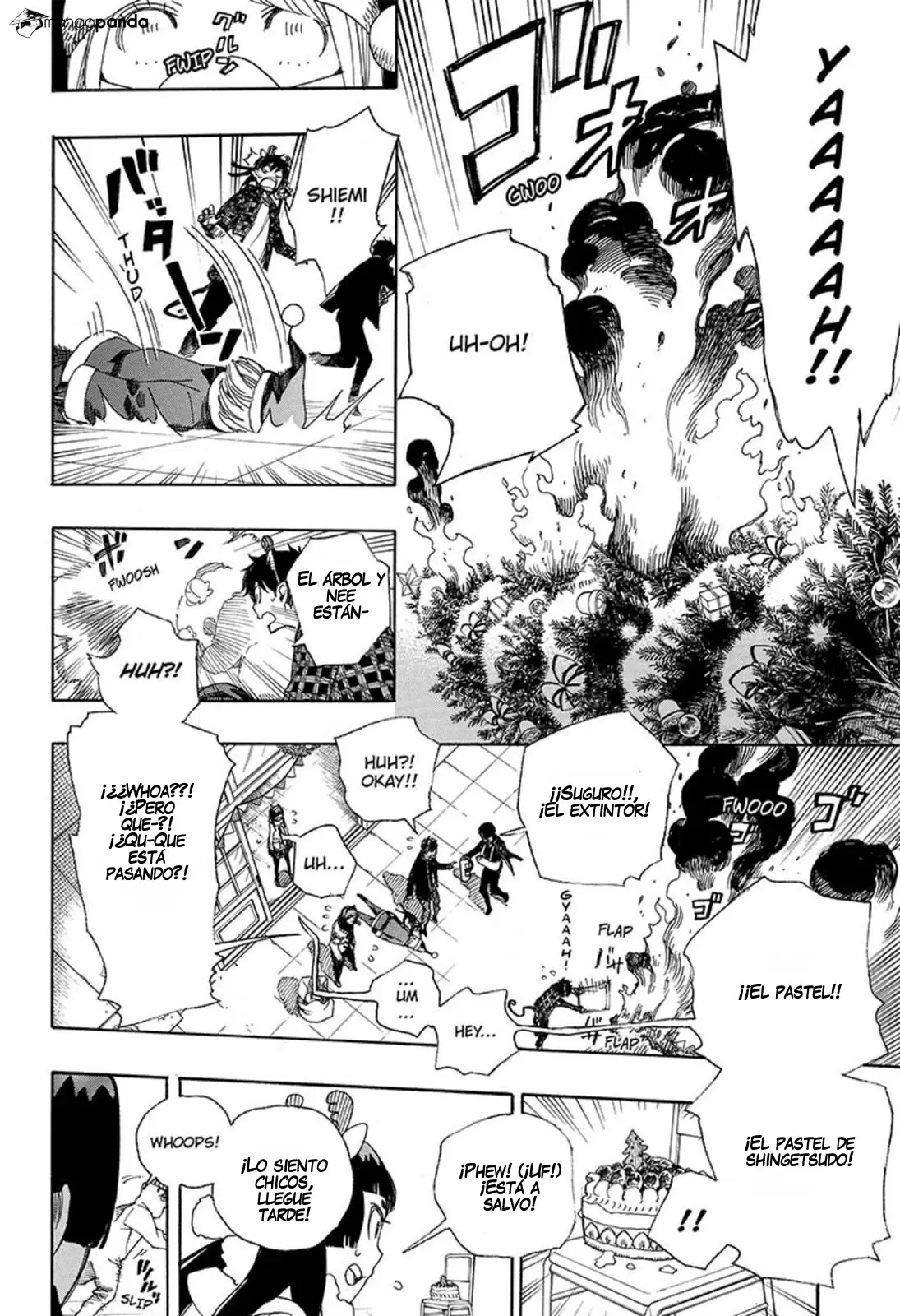 Ao no Exorcist capítulo 89, página 6