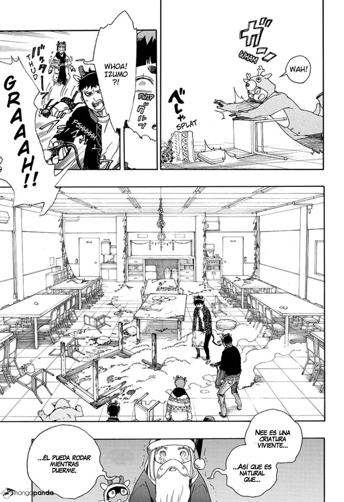 Ao no Exorcist capítulo 89, página 7