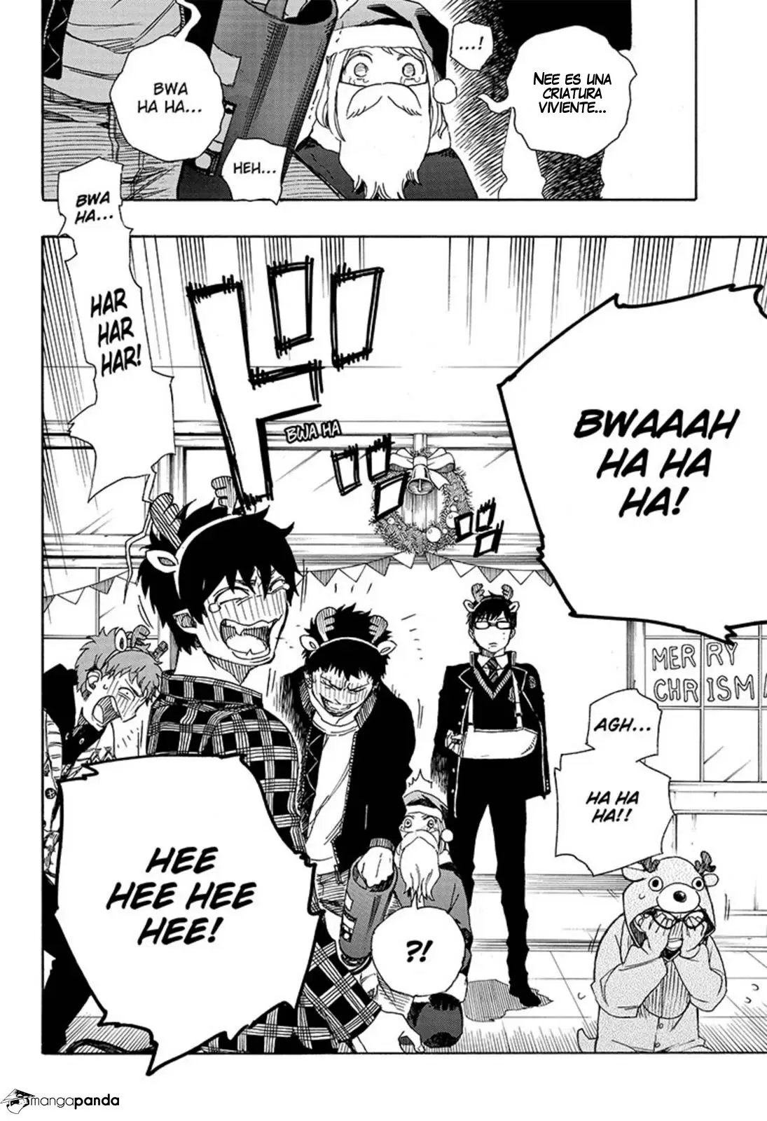 Ao no Exorcist capítulo 89, página 8