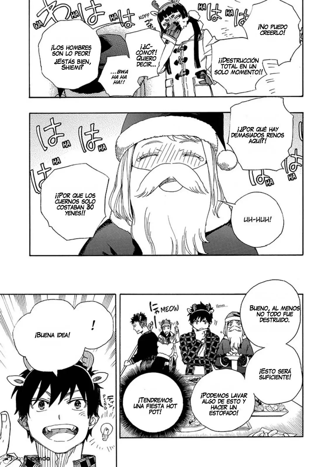 Ao no Exorcist capítulo 89, página 9