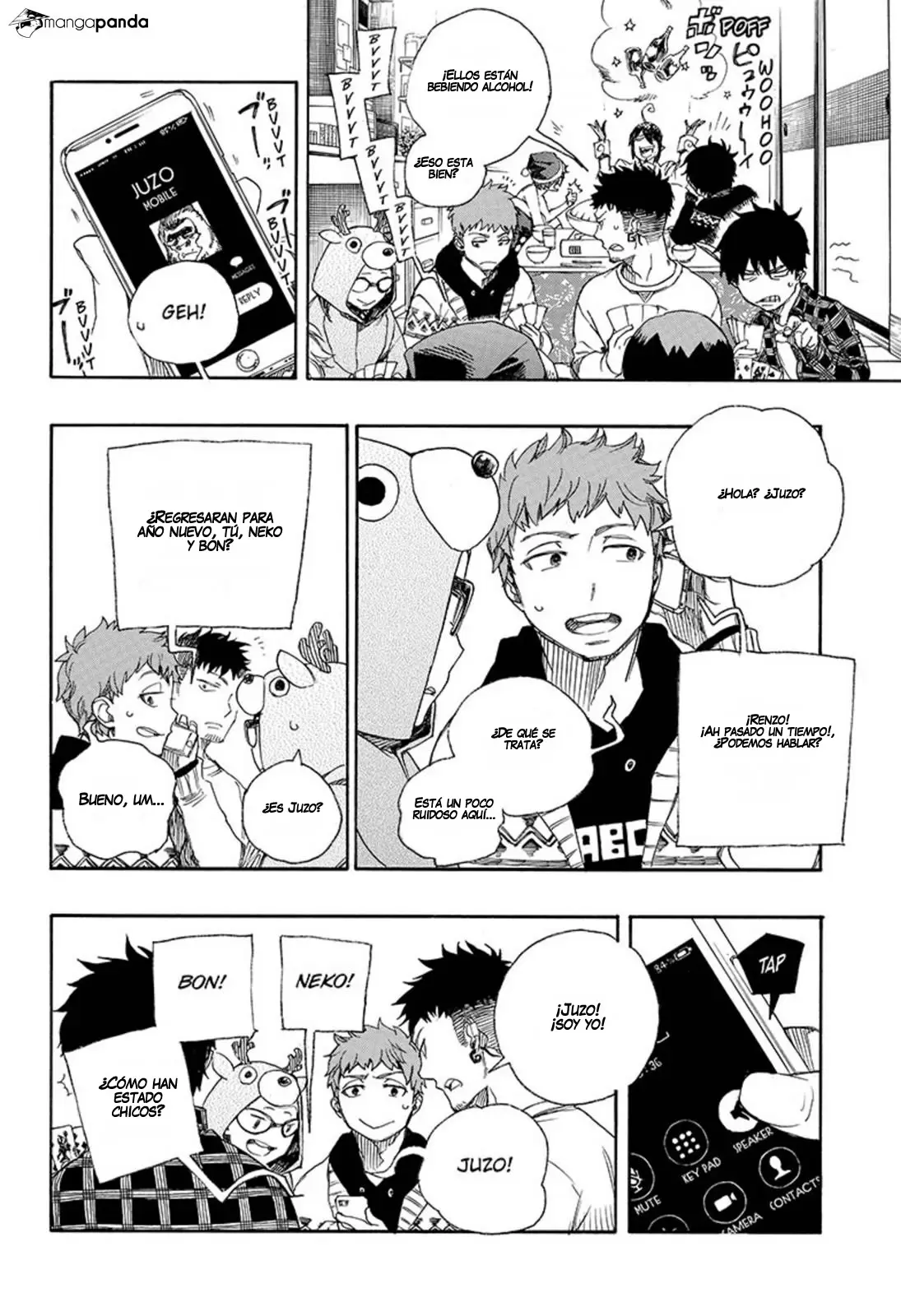Ao no Exorcist capítulo 89, página 12