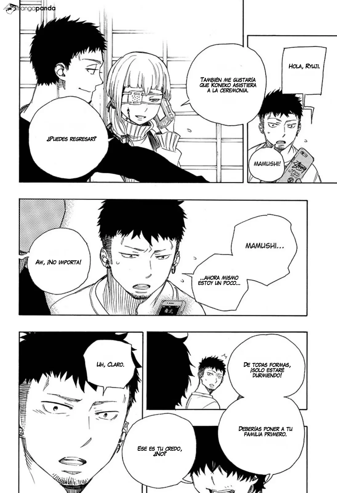 Ao no Exorcist capítulo 89, página 14