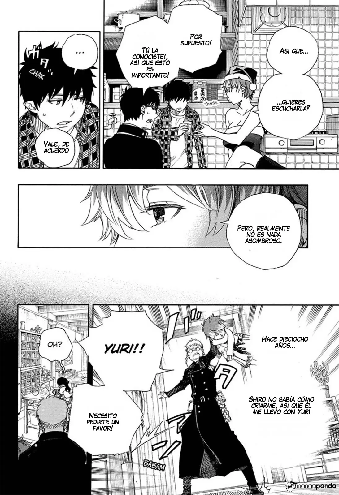 Ao no Exorcist capítulo 89, página 22