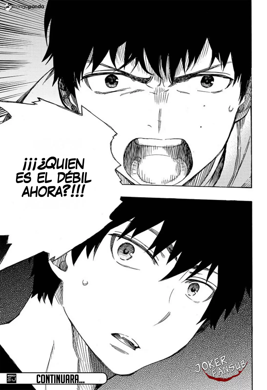 Ao no Exorcist capítulo 89, página 33