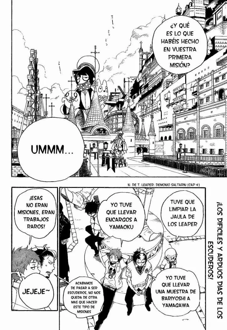 Ao no Exorcist capítulo 9, página 3