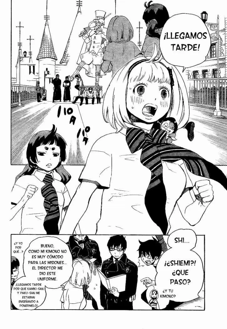 Ao no Exorcist capítulo 9, página 5