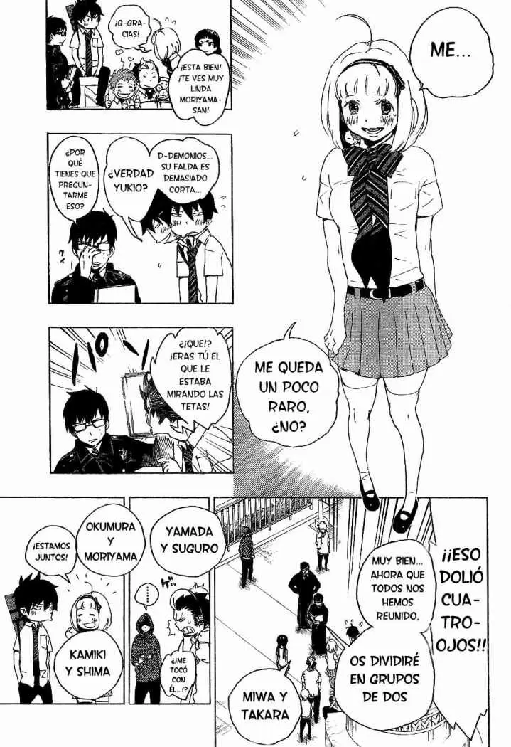 Ao no Exorcist capítulo 9, página 6