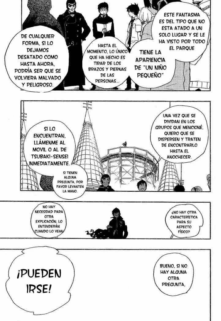 Ao no Exorcist capítulo 9, página 8