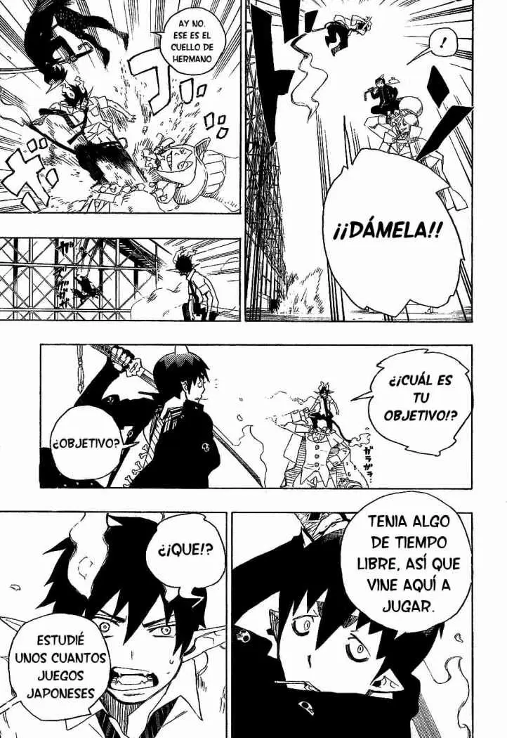 Ao no Exorcist capítulo 9, página 21