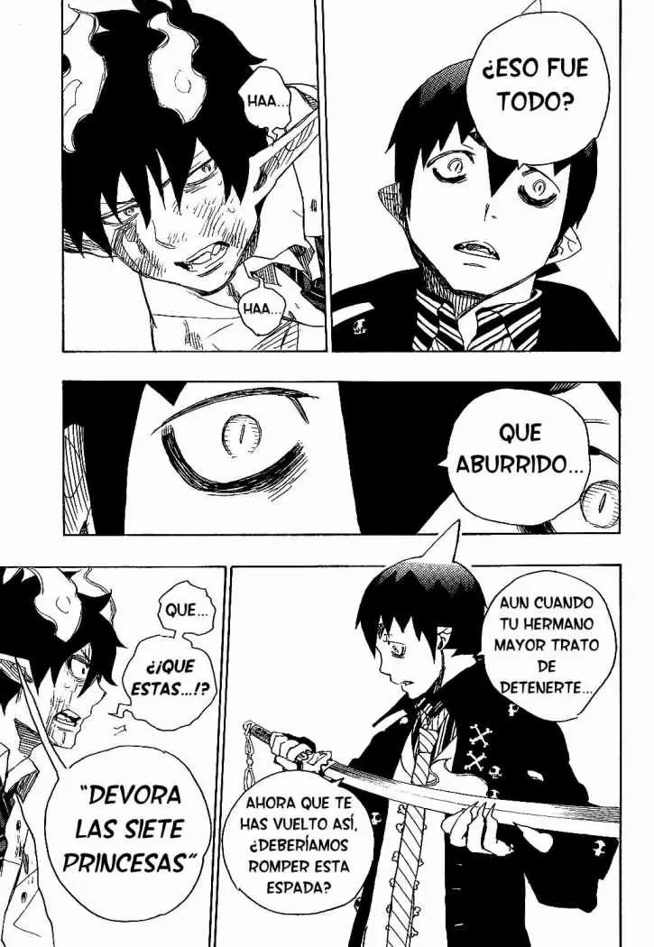 Ao no Exorcist capítulo 9, página 37