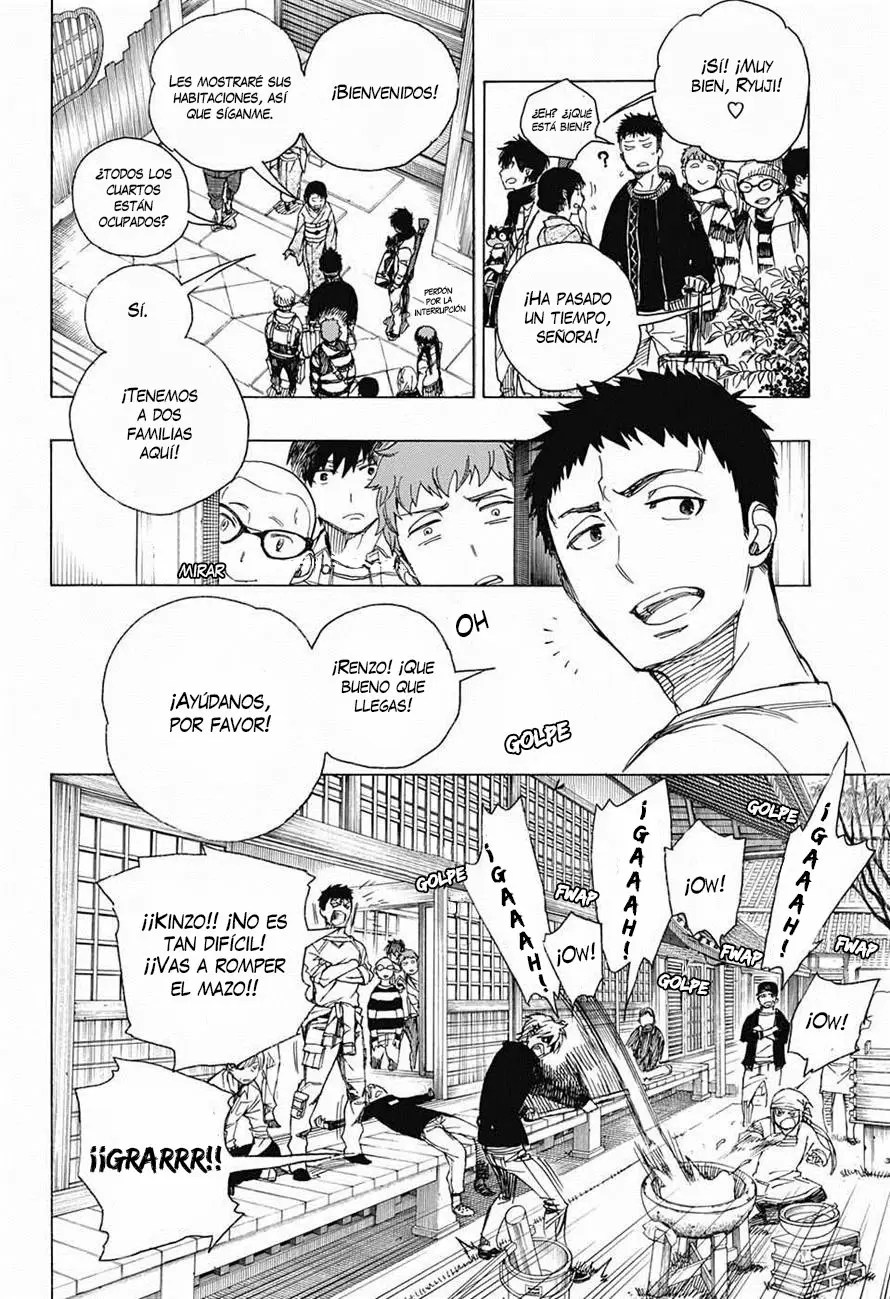 Ao no Exorcist capítulo 90, página 6