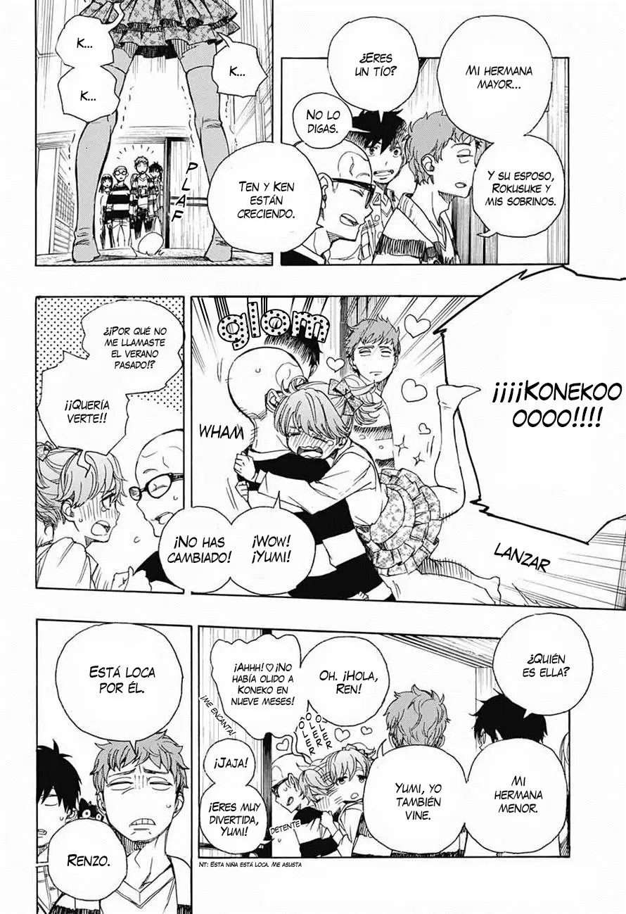 Ao no Exorcist capítulo 90, página 8