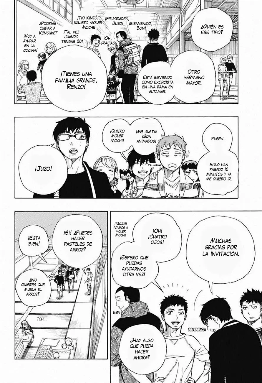 Ao no Exorcist capítulo 90, página 10