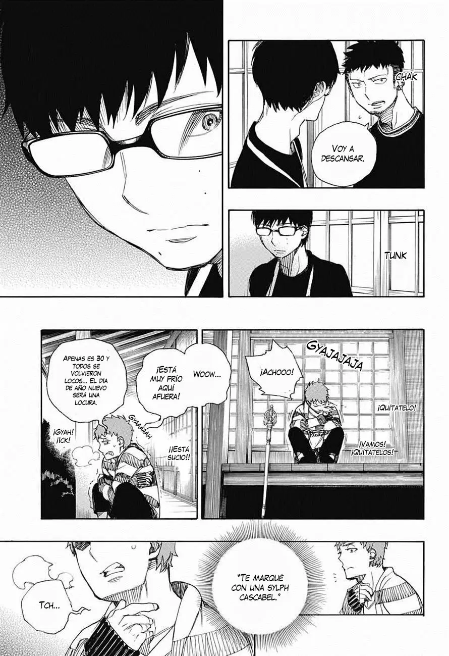 Ao no Exorcist capítulo 90, página 21