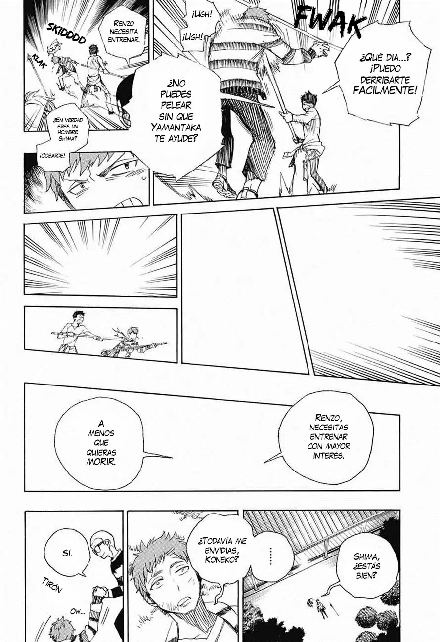 Ao no Exorcist capítulo 90, página 28