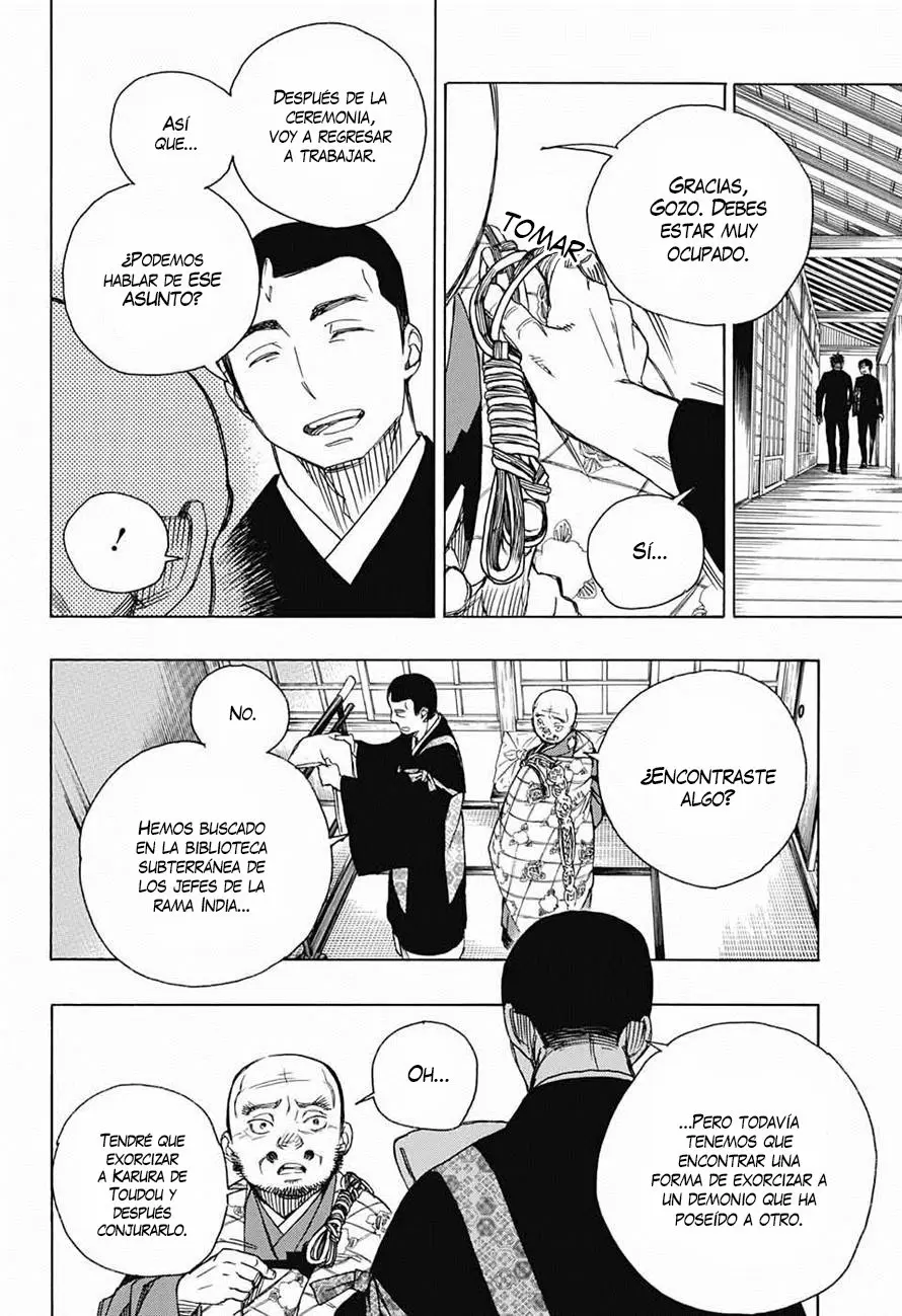 Ao no Exorcist capítulo 91, página 8