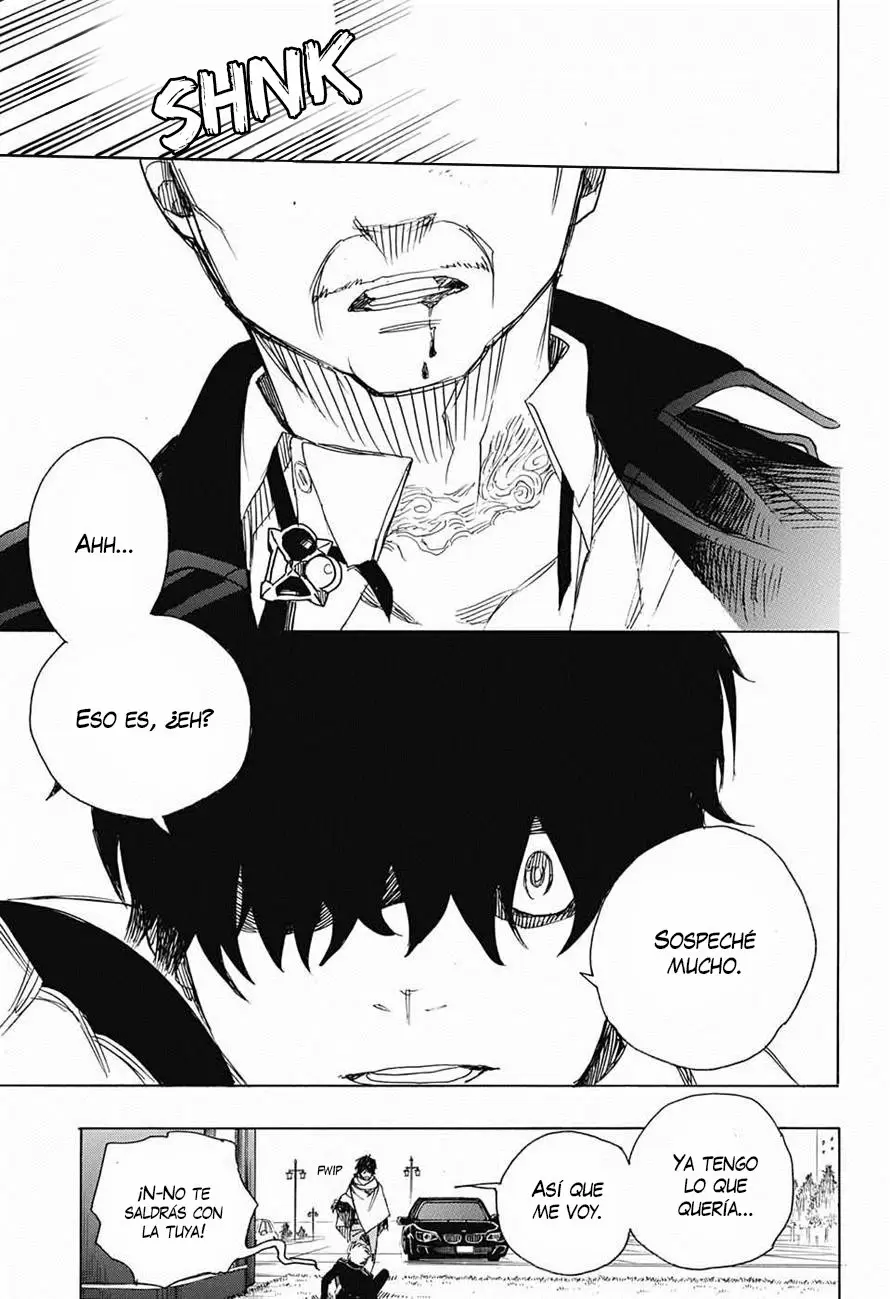 Ao no Exorcist capítulo 91, página 19