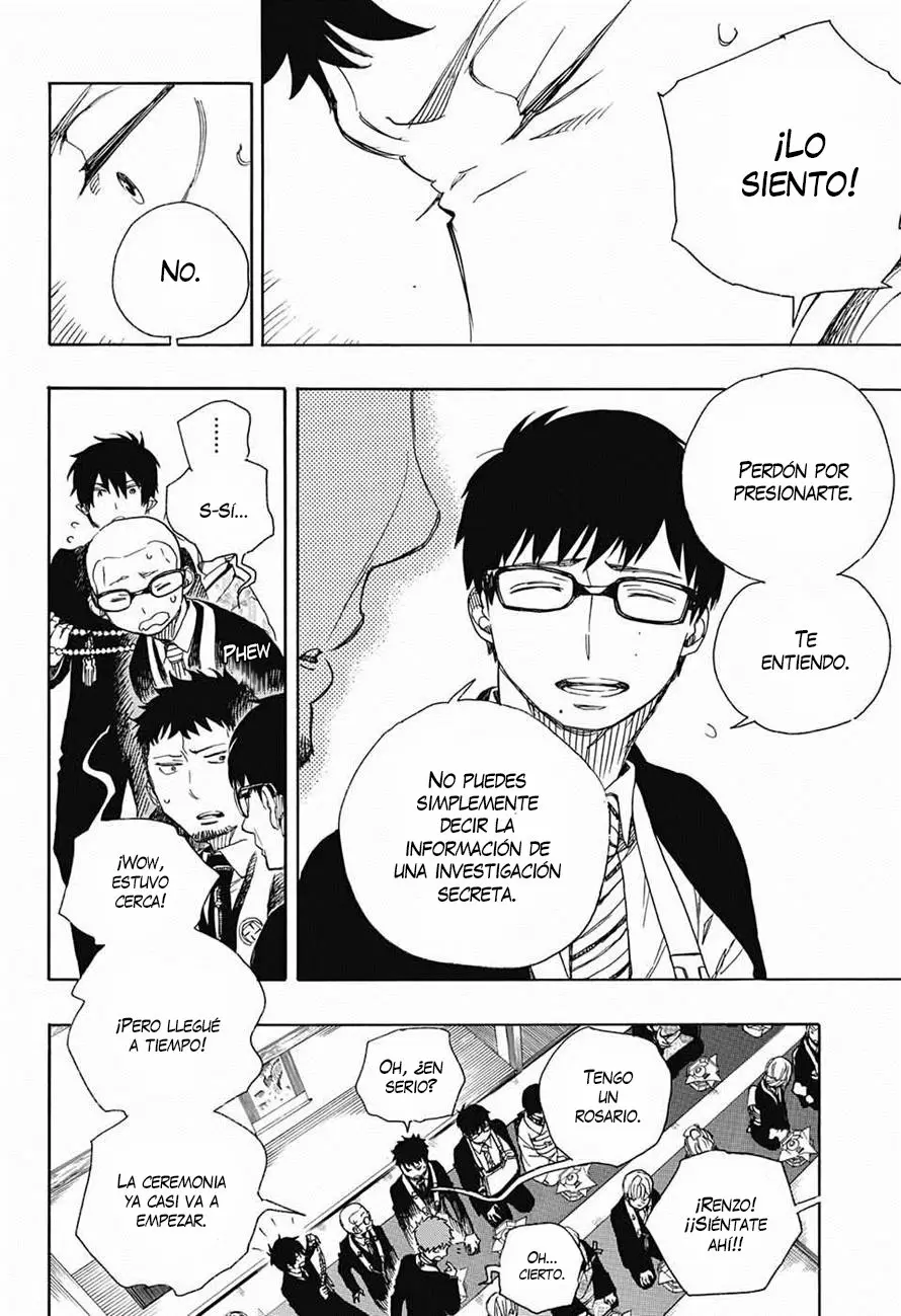 Ao no Exorcist capítulo 91, página 22